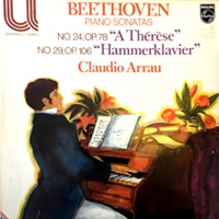 Philips : Arrau - Beethoven Sonatas 24 & 29